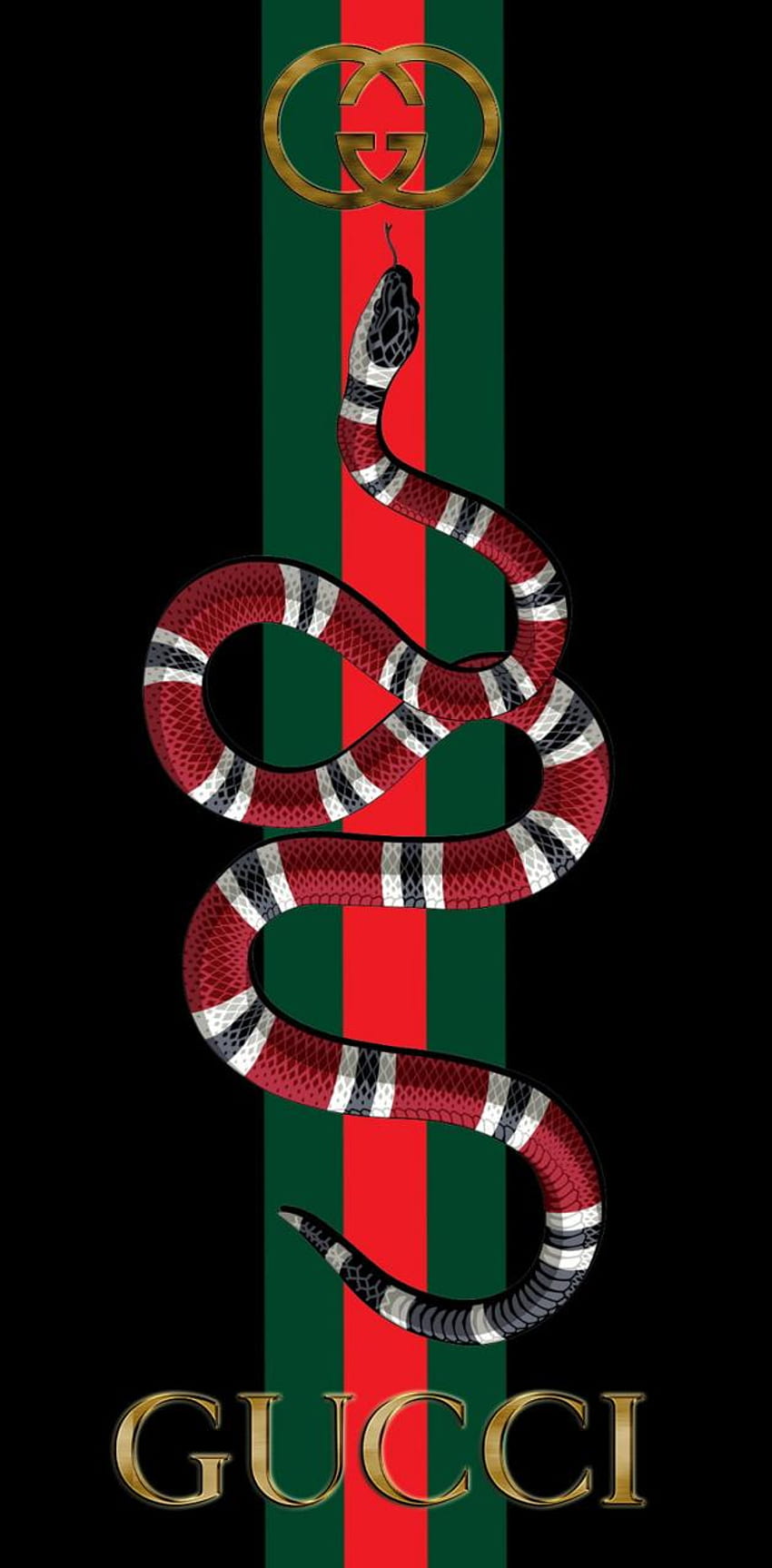 Gucci Snake by ZaknafeinSamekh - ZEDGE™、Gucci Snake Logo HD電話の壁紙